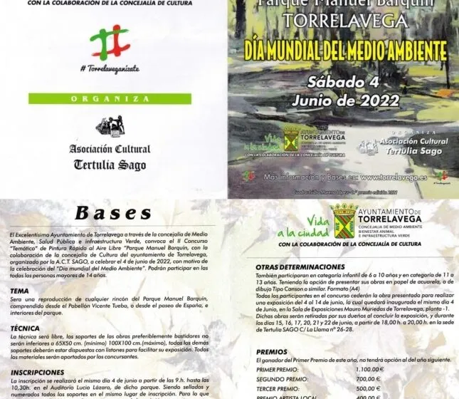  Este sábado se celebrará el II Concurso de Pintura al Aire Libre “Parque Manuel Barquín”