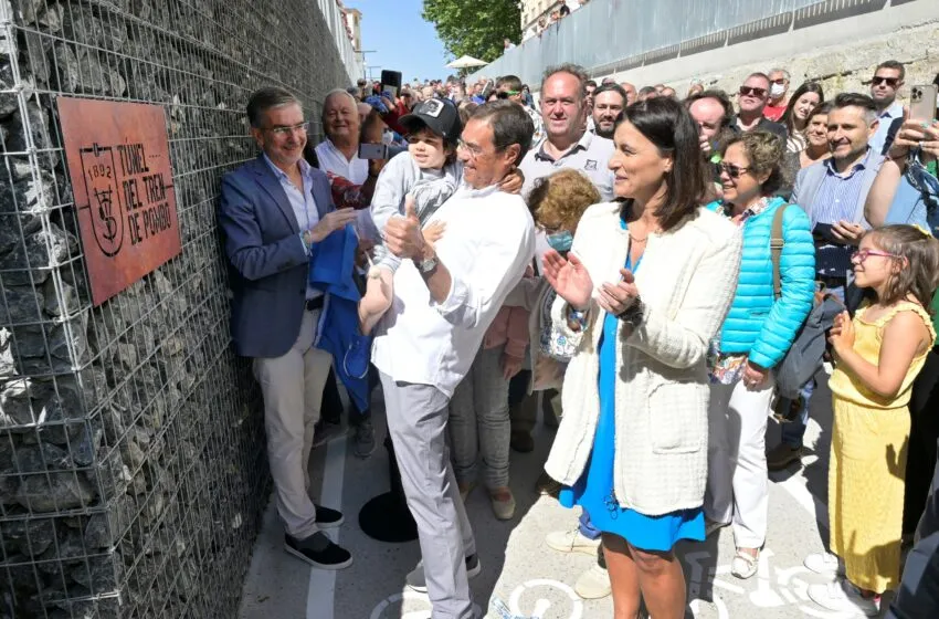 Noticias de Cantabria | El Cántabro | Santander recupera una infraestructura histórica con la apertura del túnel del tren de Pombo