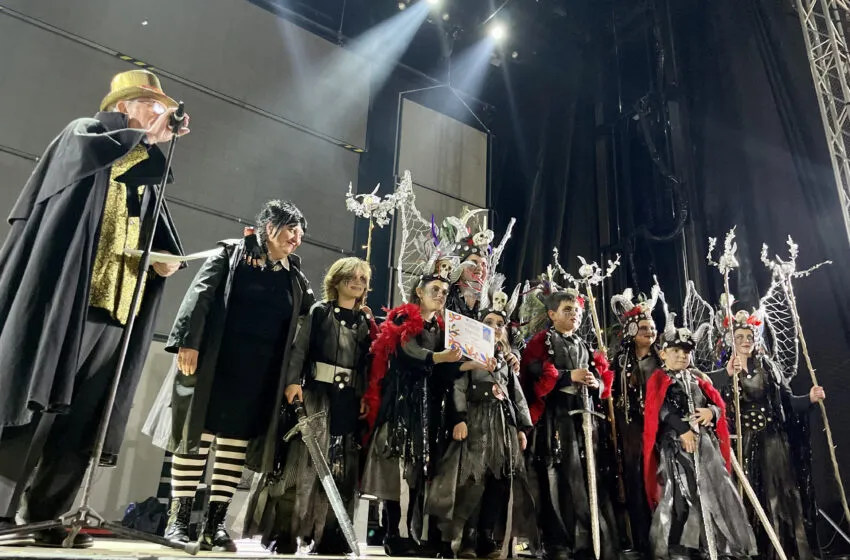  DRAGON BALL IN, DE LA ASOCIACIÓN MI VIDA LOCA, GANA EL PRIMER PREMIO DE ARTILUGIOS DEL GRAN DESFILE DE CARNAVAL DE LAREDO