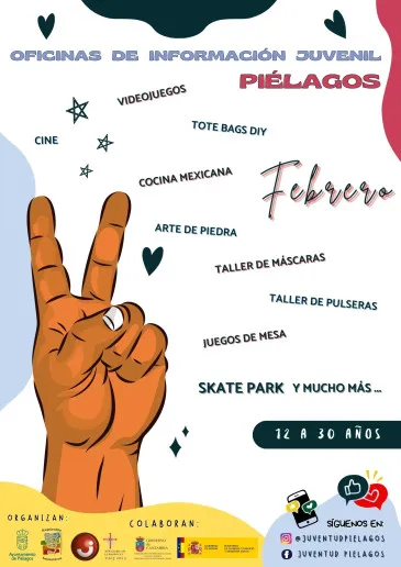Talleres de iniciación al skate y de cocina mexicana, propuestas de las Oficinas de información juvenil de Piélagos para los sábados de febrero