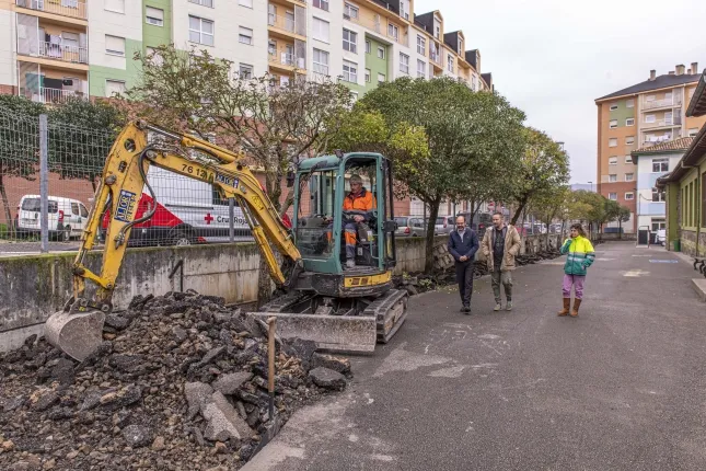 Noticias de Cantabria | El Cántabro | Comienzan las obras para ampliar las zonas verdes del colegio Menéndez Pelayo