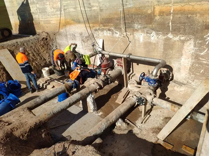  La Dirección General de Obras Hidráulicas del Gobierno de Cantabria asegura que en 24 horas quedará restablecido el suministro de agua normal a Sarón