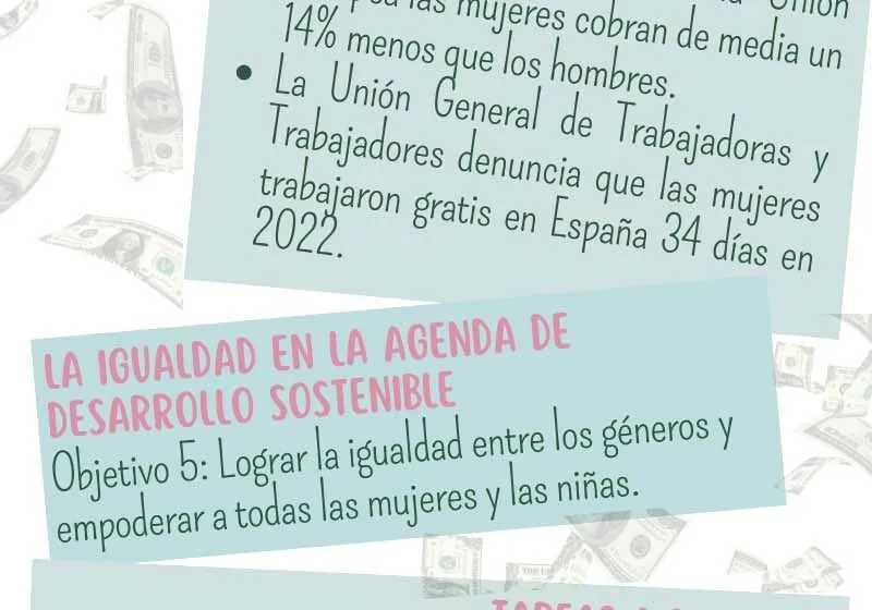  Reocín se suma a la celebración del Día Europeo de la Igualdad Salarial