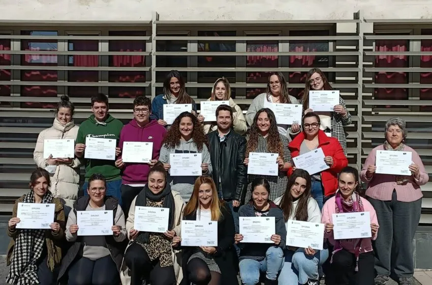 Finaliza con éxito de participación la parte teórica del Curso de Monitor de Tiempo Libre ofertado por el Ayuntamiento