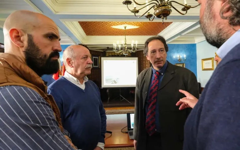  Gochicoa presentó en Reinosa el nuevo itinerario ciclista que se ha licitado por 443.000 euros