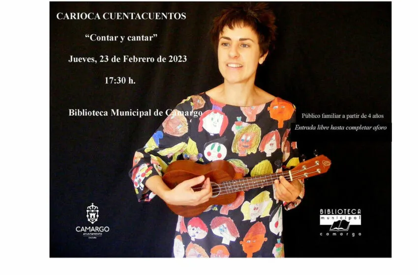  Las narraciones infantiles de Carioca Cuentacuentos llegan el jueves a la Biblioteca de Camargo