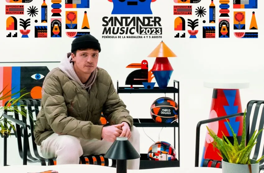  El artista italiano Marco Oggian diseñará el cartel de la decimotercera edición de Santander Music