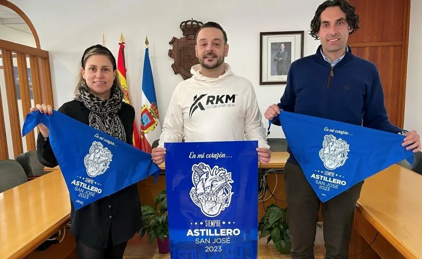  ASTILLERO PRESENTA SU «SENTIMENTAL» PAÑUELO DE FIESTAS DE SAN JOSÉ 2023