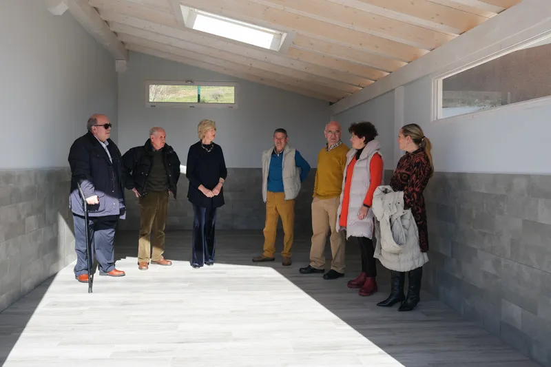  El CEIP Bielva de Herrerías estrena patio cubierto tras una inversión superior a los 30.000 euros