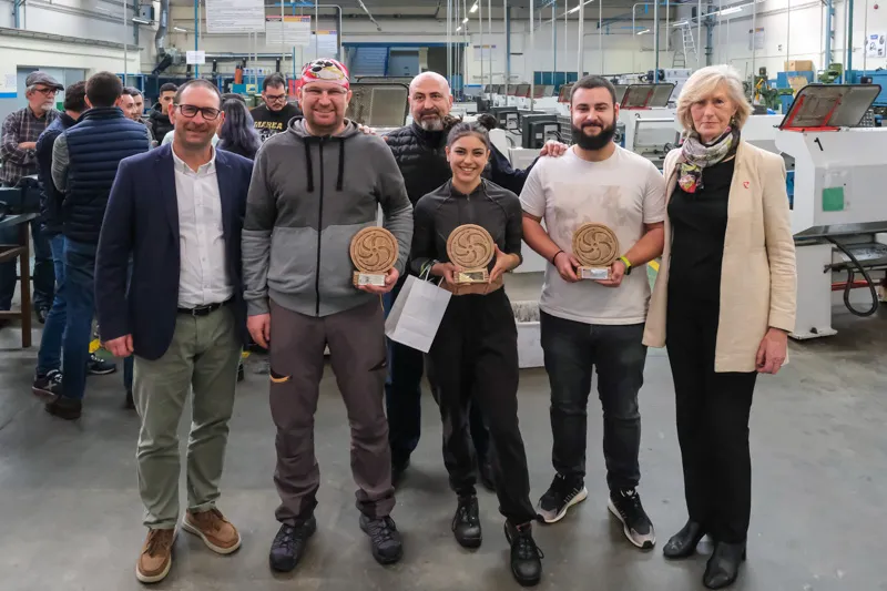  Denisse Guillén, de IES Miguel Altuna de Guipúzcoa, se alza con el galardón del I Concurso Nacional de Torneros