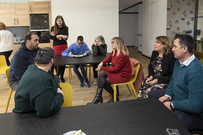  Eugenia Gómez de Diego destaca el trabajo de la Obra San Martín «en favor de la integración de las personas diferentes»