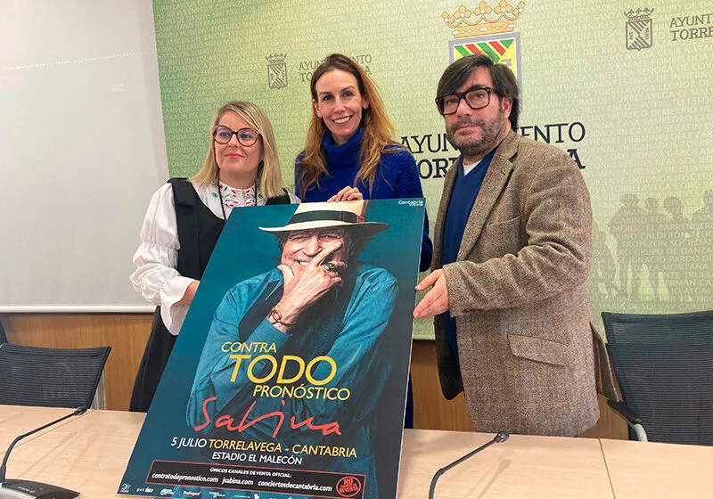 Noticias de Cantabria | El Cántabro | Sabina actuará en el estadio El Malecón de Torrelavega el 5 de julio dentro de la programación musical del Año Jubilar Lebaniego