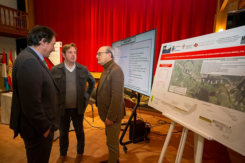 Noticias de Cantabria | El Cántabro | El Gobierno invertirá 3 millones para mejorar el acceso al Parque Empresarial del Besaya desde Puente San Miguel