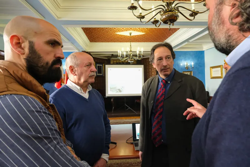  José Luis Gochicoa presenta en Reinosa el nuevo itinerario ciclista que se ha licitado por 443.000 euros