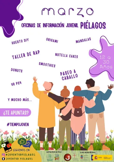  Las oficinas de juventud de Piélagos organizarán  los sábados de marzo un taller de rap y una salida a caballo