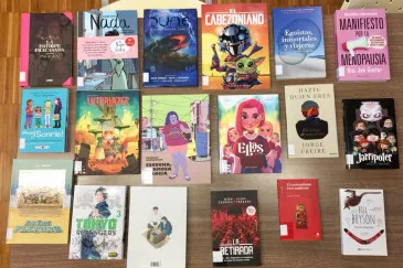  La Biblioteca municipal del Ayuntamiento de Piélagos en Mortera aumenta los fondos de su comicteca con la incorporación de nuevos títulos en marzo
