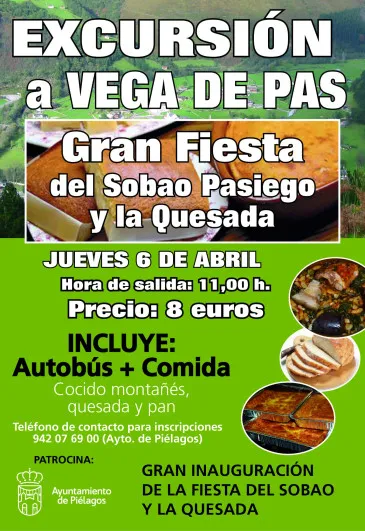El Ayuntamiento de Piélagos organizará una nueva una excursión a Vega de Pas