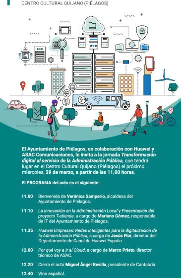 El Centro Cultural Quijano acogerá el próximo miércoles, 29 de marzo, a partir de las 11:00 horas, este evento abierto a los representantes de los municipios cántabros