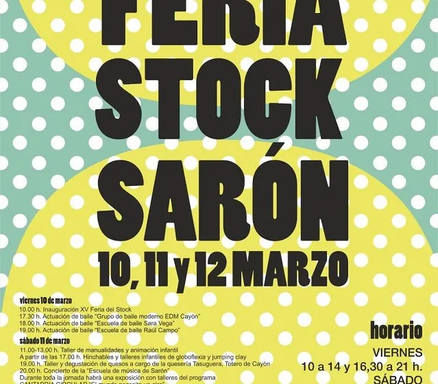  La XV Feria del Stock ofrece un atractivo programa de actividades paralelas los días 10, 11 y 12 de marzo