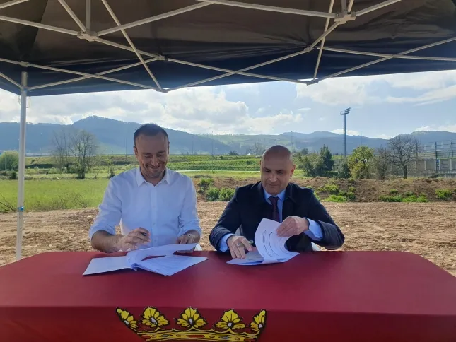  Los terrenos del nuevo pabellón polideportivo y la bolera cubierta ya son propiedad municipal