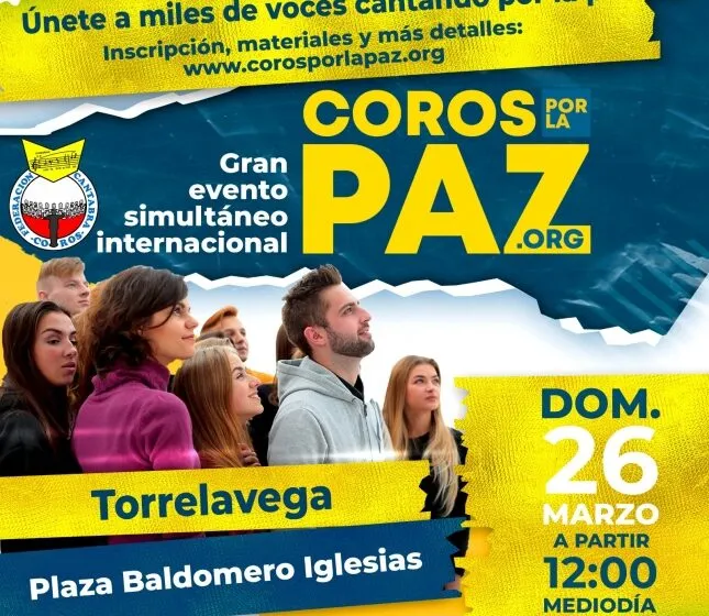 Noticias de Cantabria | El Cántabro | Torrelavega se suma al evento ‘Coros por la Paz’