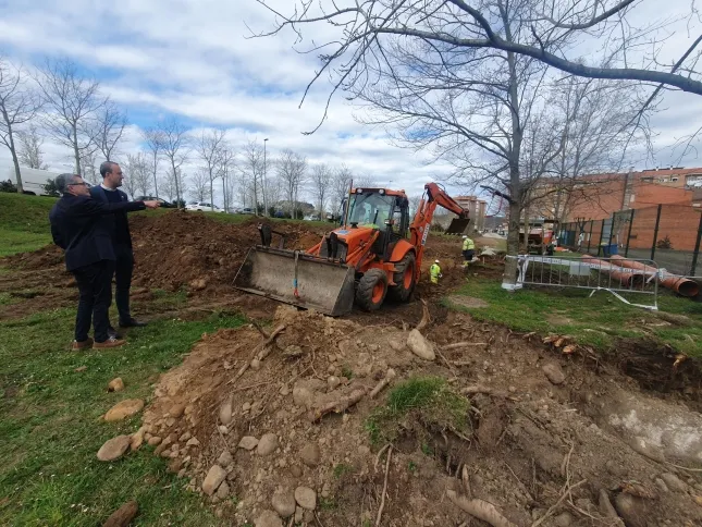 Noticias de Cantabria | El Cántabro | Aguas Torrelavega mejora el alcantarillado municipal en el entorno del pabellón María Pardo y del colegio José Luis Hidalgo