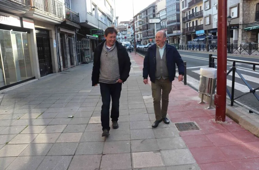  FINALIZADAS LAS OBRAS EN LA MARGEN DERECHA DE LA AVENIDA DE LOS SOPORTALES DE SAN VICENTE DE LA BARQUERA