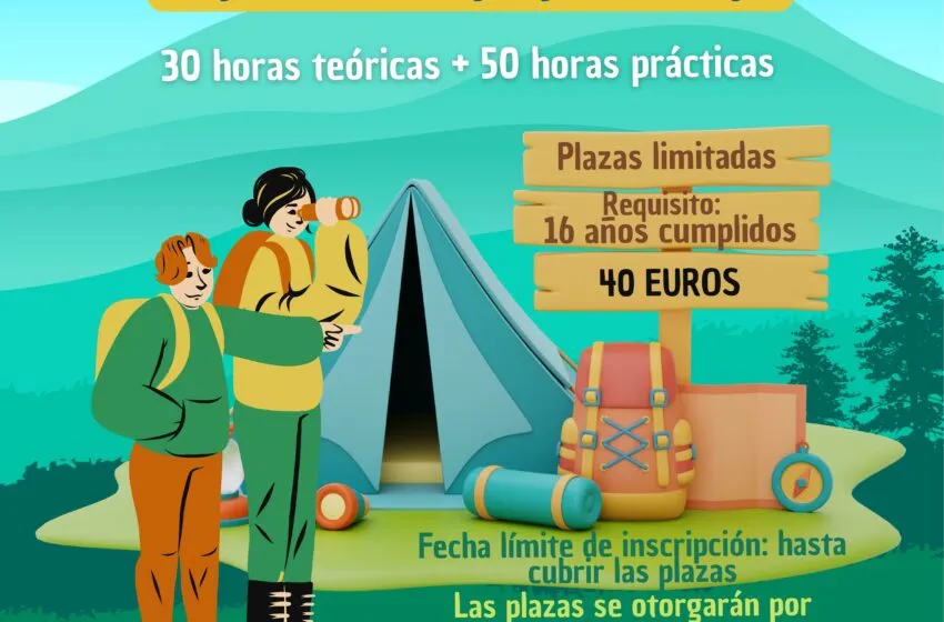 El Ayuntamiento oferta dos nuevos cursos de monitor y auxiliar de tiempo libre