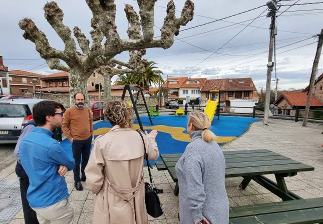  El Ayuntamiento instalará dos pérgolas en el parque de la Castañera en Tanos
