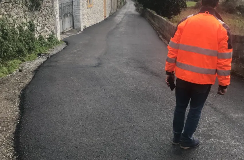  CONCLUYEN LAS OBRAS DE LA CARRETERA DE EL SECAR QUE HAN SUPUESTO UNA INVERSIÓN DE MÁS DE 48.000 EUROS