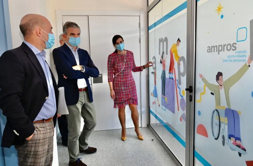  Igual visita el nuevo centro de día de Ampros, “un referente nacional” en la atención a sus usuarios