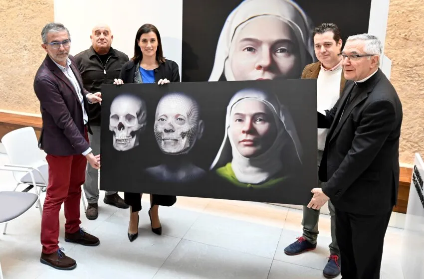 Santander presenta la reconstrucción facial de Yllana, una santanderina hallada en Los Azogues