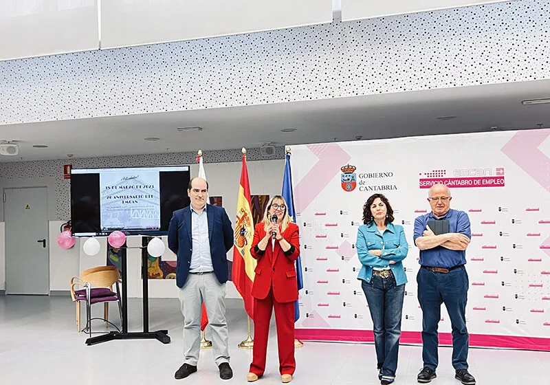  Eugenia Gómez afirma que el Servicio Cántabro de Empleo «es una pieza esencial» en el mercado laboral de Cantabria