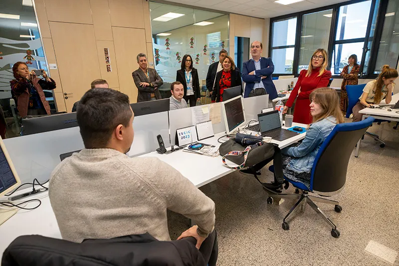  Gómez de Diego destaca la presencia en Cantabria de «empresas tecnológicas punteras» y con capacidad para «desarrollar el talento» de los jóvenes