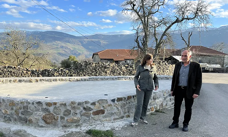  La Consejería de Presidencia acondiciona una nueva área recreativa en el pueblo de Aja, en Soba