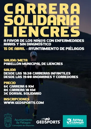  La Asociación Apapachando celebrará en Liencres  una carrera solidaria a favor de los niños con enfermedades raras y sin diagnóstico