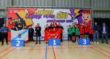 El Campeonato de España de tenis de mesa en Edad Escolar corona en Liencres a los mejores jugadores individuales y equipos