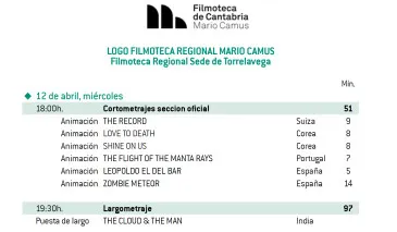  El Festival Internacional de Cine de Piélagos organizará cinco jornadas de proyecciones en la Filmoteca regional de Torrelavega
