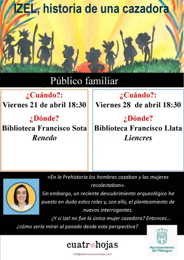 Noticias de Cantabria | El Cántabro | Los usuarios más jóvenes de las bibliotecas municipales de Renedo y Liencres viajarán a la Prehistoria para celebrar el Día internacional del libro