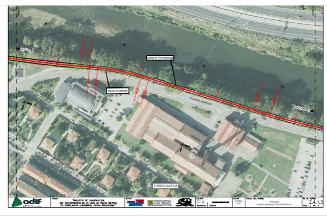  Sale a licitación la construcción de la vía auxiliar del soterramiento