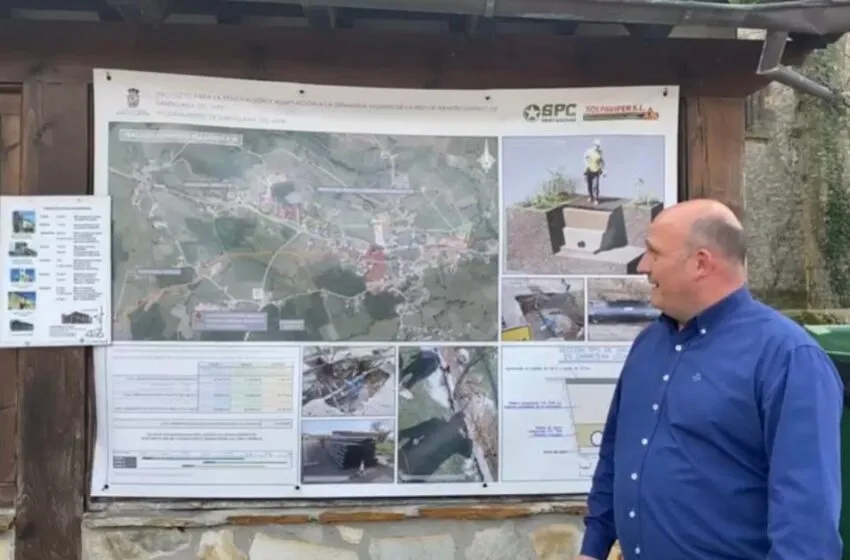  Santillana del Mar estrena red de abastecimiento de agua en Viveda y Queveda.