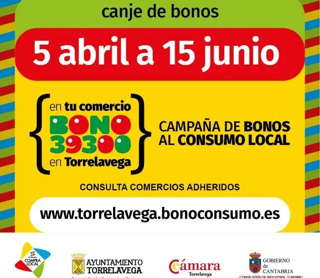  Continúa la campaña de dinamización comercial del  Bono39300
