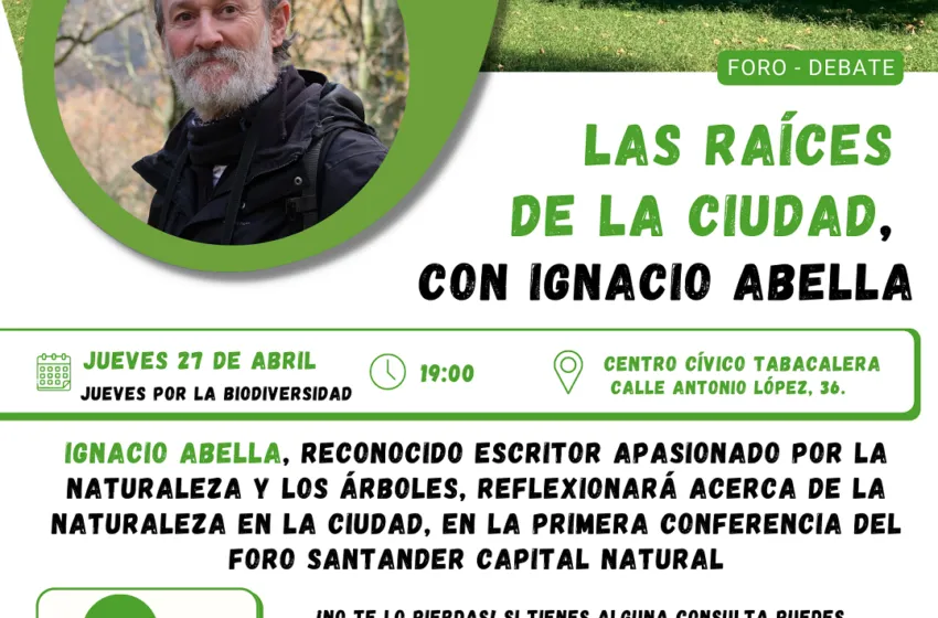 Tabacalera acoge este jueves una conferencia del escritor y naturalista Ignacio Abella