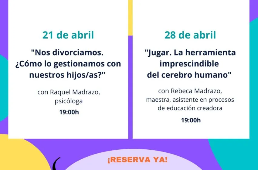  La red de ludotecas organiza dos nuevos espacios de reflexión para familias