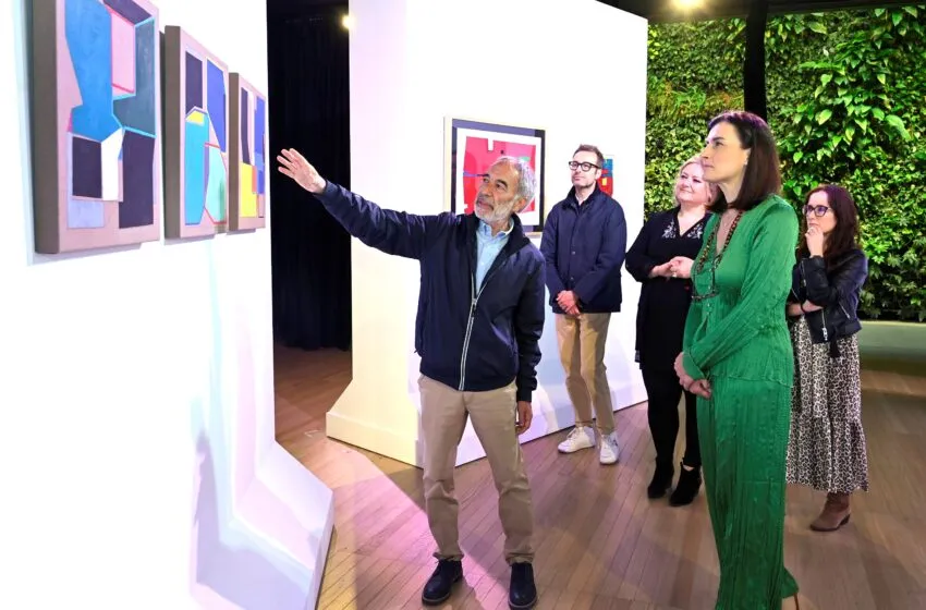 El centro cívico de Tabacalera acoge una exposición del pintor Luis Medina hasta el 2 de junio