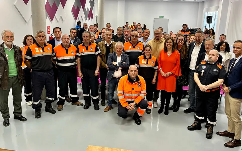  El Gobierno reconoce la labor de los voluntarios de Protección Civil con 10 años de servicio