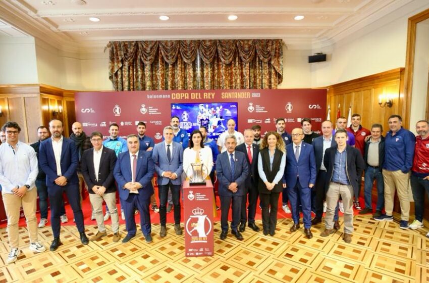 Noticias de Cantabria | El Cántabro | Revilla destaca la satisfacción de Cantabria por acoger la fase final de la Copa del Rey de Balonmano