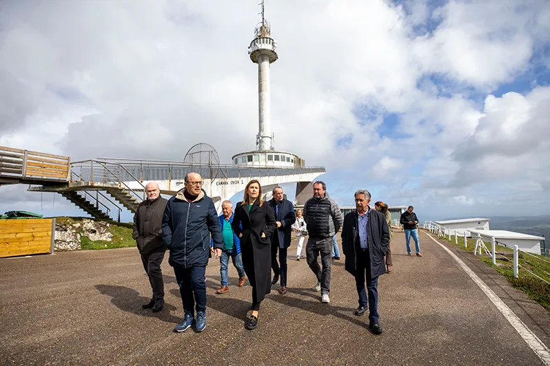  El Gobierno de Cantabria rehabilitará el Monumento al Indiano de Peña Cabarga y creará un mirador en el anillo superior de la torre con vistas a toda la comunidad