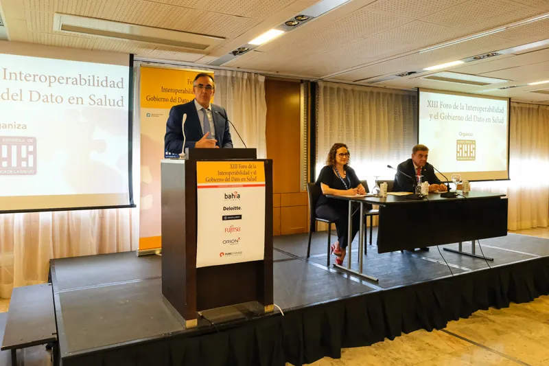  Pesquera destaca la importancia de la interoperabilidad de datos para desarrollar una precisa continuidad asistencial que garantice la seguridad del paciente