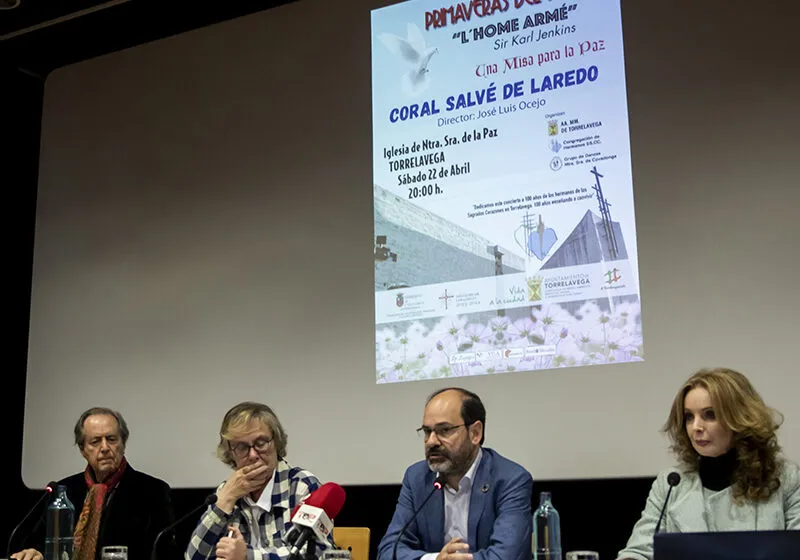  ‘El hombre armado’ de Carl Jenkins da inicio este sábado a los «Conciertos de Primavera»